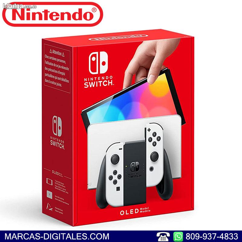 Nintendo Switch OLED Set Color Blanco Consola de Videojuegos Portatil Foto 7024953-1.jpg