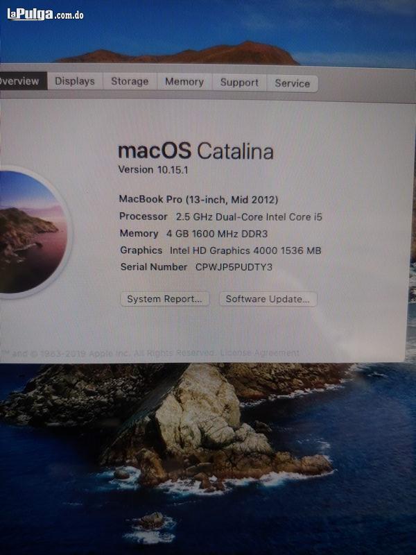 Macbook Pro 2012 de 13 i5 2.5ghz 4gb mem 500gb disco Foto 7040438-3.jpg