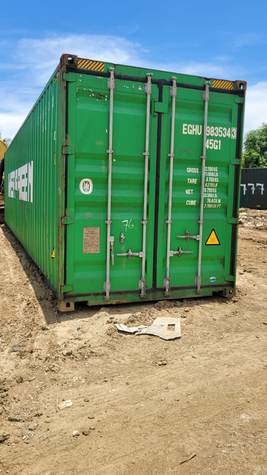 Contenedores 40 H.C Evergreen años 2018 2019 y 2020 como Nuevos Foto 7061919-4.jpg