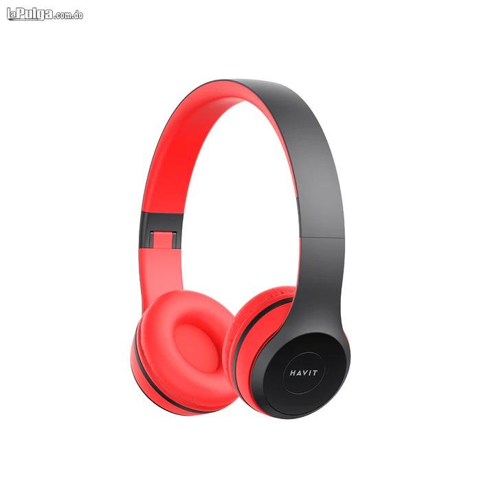 Headphone Bluetooth Havit Mod. H2575BT Negro y Rojo Foto 7086026-5.jpg