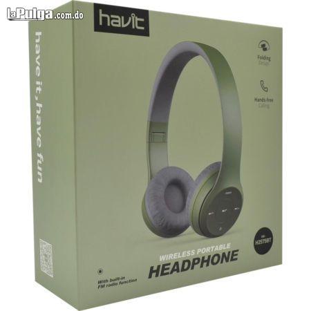 Headphone Bluetooth Havit Mod. H2575BT Verde Militar Foto 7086029-5.jpg
