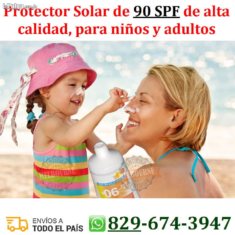 Protector solar de alto factor solar 90 SPF marca famosa Pretty cowry Foto 7088717-1.jpg