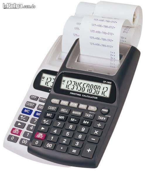Calculadora impresora SRABC con papel profesional calculo digito Tax Foto 7097712-2.jpg