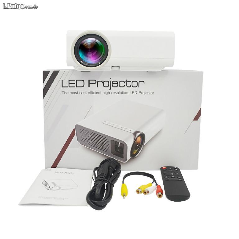 Proyector LED con HDMI dispositivo Compatible con USB 1080P HD video Foto 7104361-5.jpg