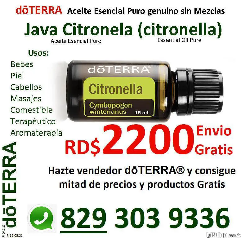 Aceite de citronela repelente de insectos tratamiendo de infecciones Foto 7107614-2.jpg