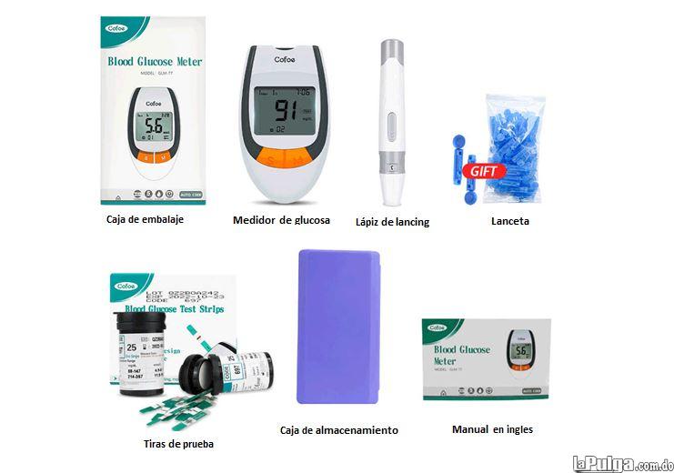 Medidor de la glucosa en sangre  Kit de lápiz de lancet lanceta y ag Foto 7109310-2.jpg