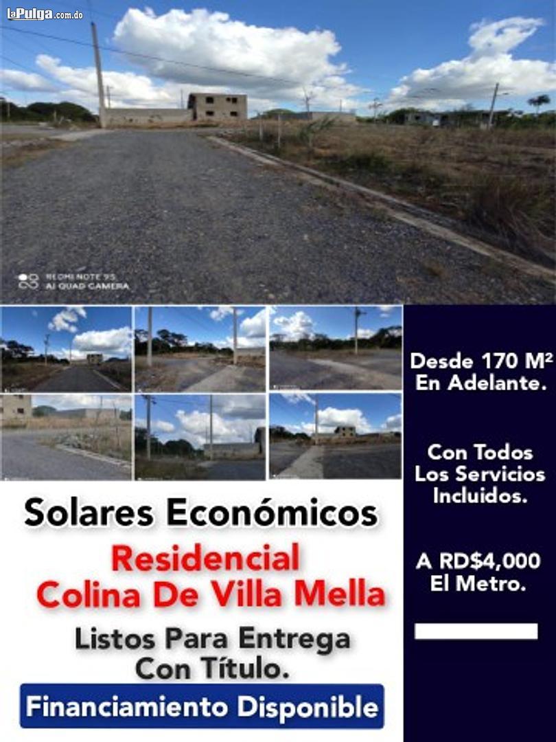 vendo solar  economico139 mts.   en residencial colinas de villa mella Foto 7109323-4.jpg