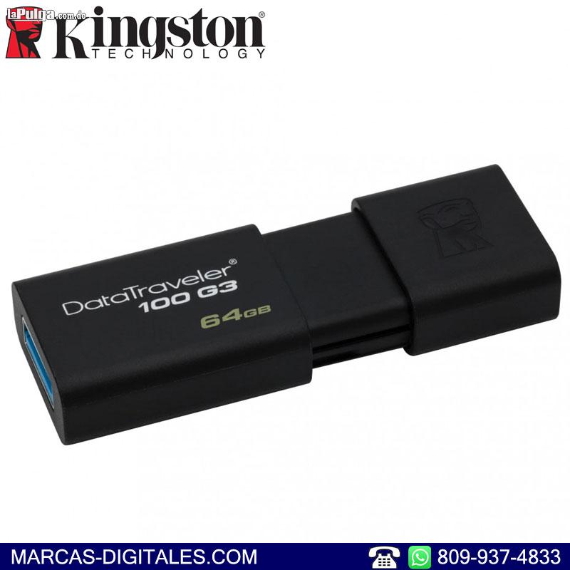 Kingston DataTraveler 100 G3 64GB Memoria USB 3.0 Foto 7119582-1.jpg