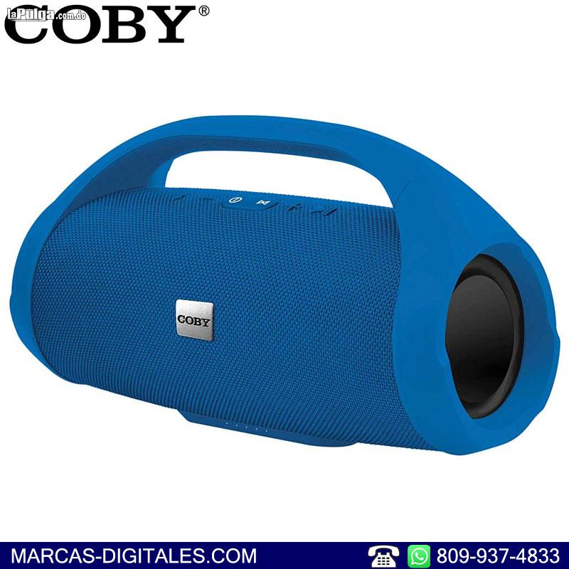 Coby PowerGrip XL Bocinas Bluetooth Portatil Color Azul Foto 7119602-1.jpg