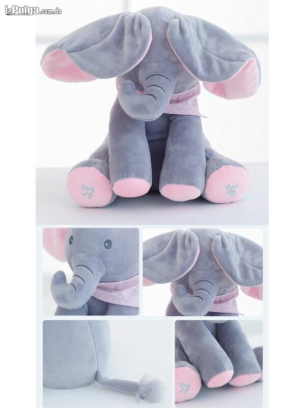Elefante animado de peluche interactivo Canta y Mueve juguete regalo  Foto 7123746-3.jpg