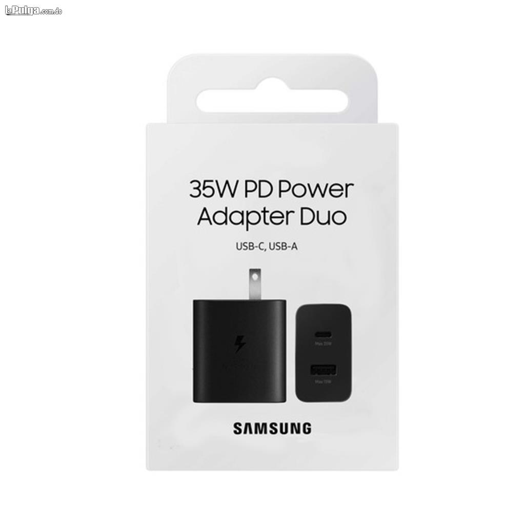 Cargador samsung compacto con puerto USB 15W y USB-C de 35W  Foto 7124467-2.jpg