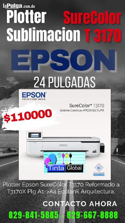 Impresora plotter 24 pulg. EPSON  con sistema Y tinta y sublimacion Foto 7124966-1.jpg