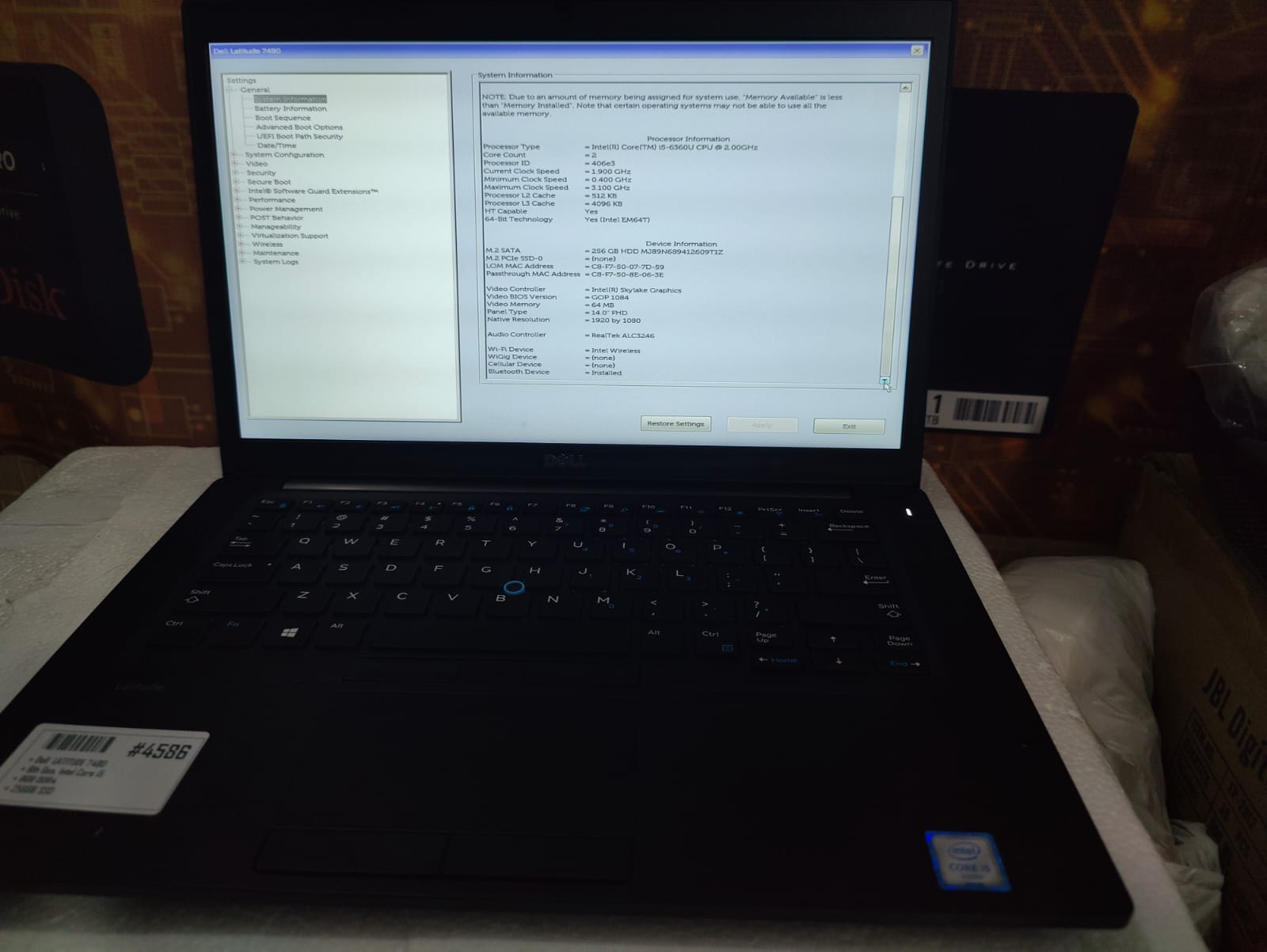 LAPTOP DELL LATITUDE 7490 CORE i5 DE 8VA GEN SSD 256GB MEMORIA 8GB DDR Foto 7130599-8.jpg