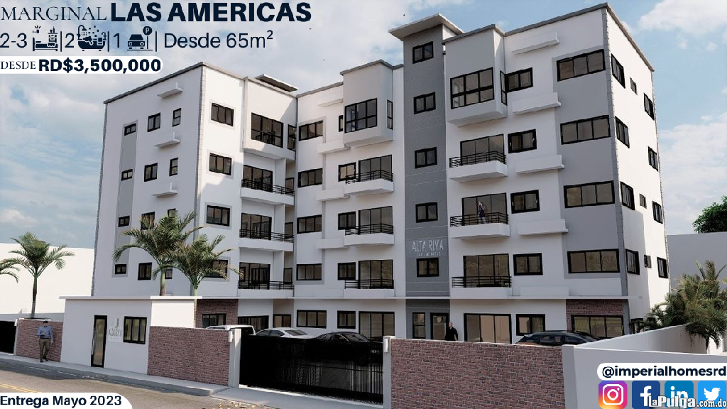 Apartamento en sector SDE - Autopista Las Americas 2 habitaciones 1 pa Foto 7133058-1.jpg
