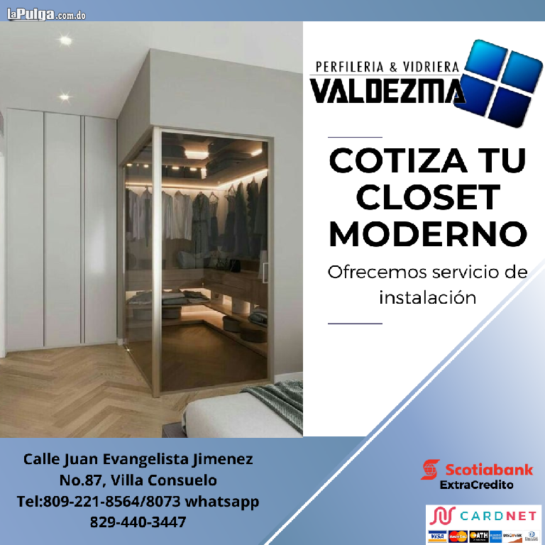 Closet Moderno en Cristal Foto 7134500-1.jpg