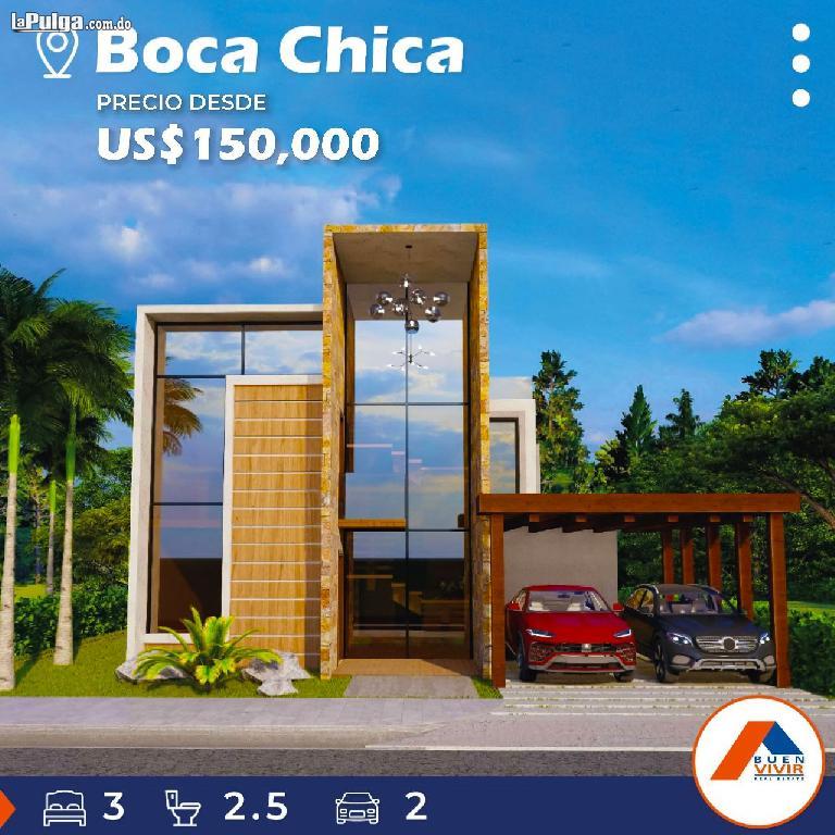 villa en sector SDE - Boca Chica 3 habitaciones 2 parqueos Foto 7138156-1.jpg