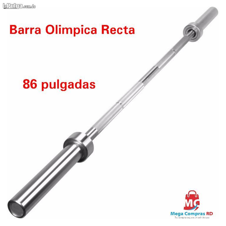 Barra Olimpica Recta de 86 pulgadas  Foto 7140152-1.jpg