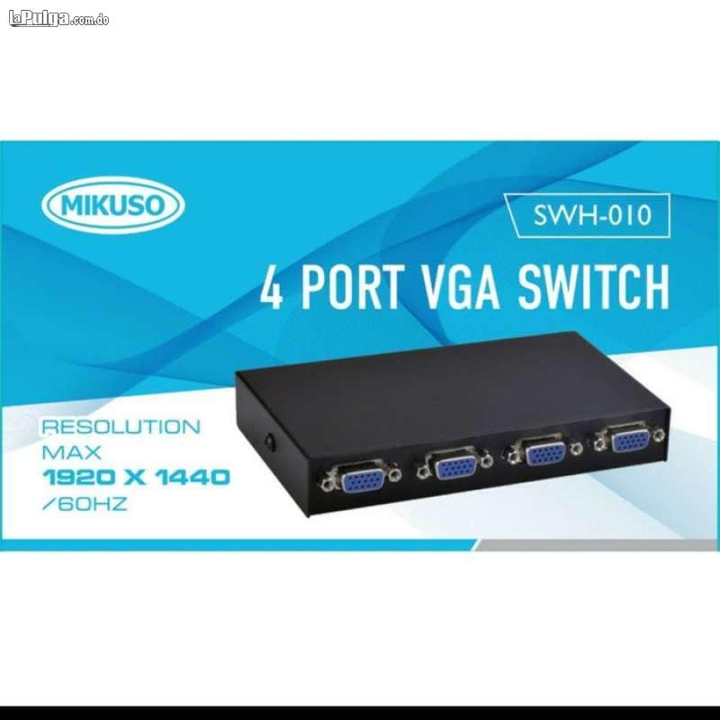 Interruptor VGA de 4 puertos - Switch VGA Foto 7140777-1.jpg