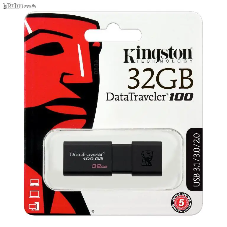 Memoria Usb Pendrive 32 Gb Kingston Foto 7146090-1.jpg