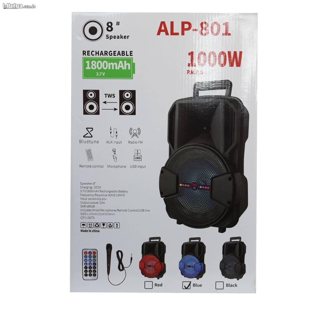 Bocina de 8 pulgada ALP-801 incluye micrófono Foto 7152804-3.jpg