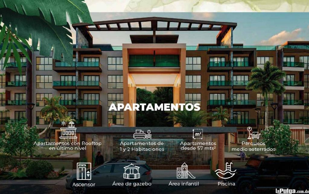 Apartamento en sector Punta Cana - Garden 2 habitaciones 1 parqueos Foto 7153616-2.jpg