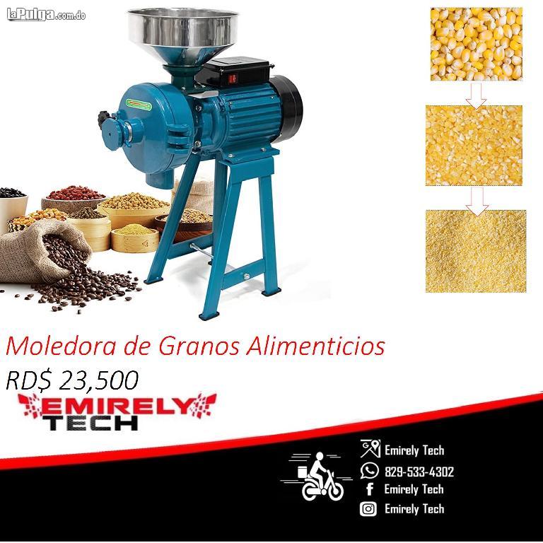 Molino molinillo trituradora de granos alimenticios cereales harina Foto 7155569-1.jpg