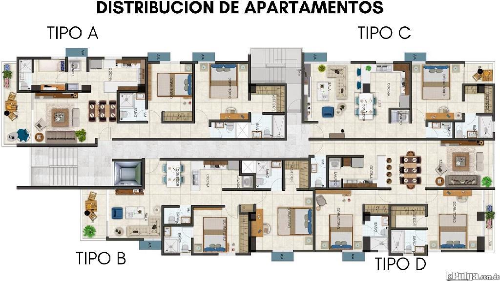 Apartamento en sector DN - La Julia 1 habitaciones 1 parqueos Foto 7155738-4.jpg