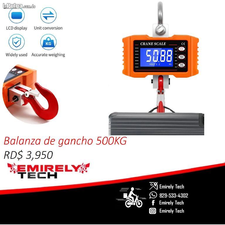Balanza Digital Escala 500 Kg Peso gancho colgante Báscula Portatil Foto 7155962-2.jpg