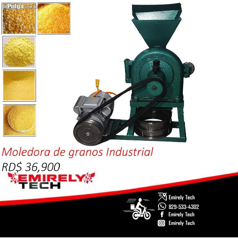 Molino moledora triturador de granos cafe harina trigo maiz industrial Foto 7156330-1.jpg