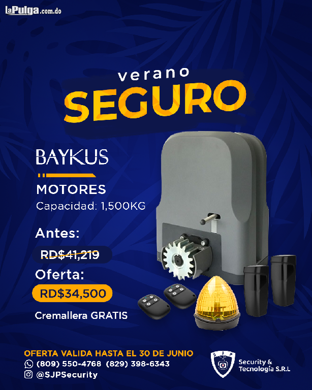 Oferta Motor para portones 1500kg en La Romana Foto 7160105-1.jpg
