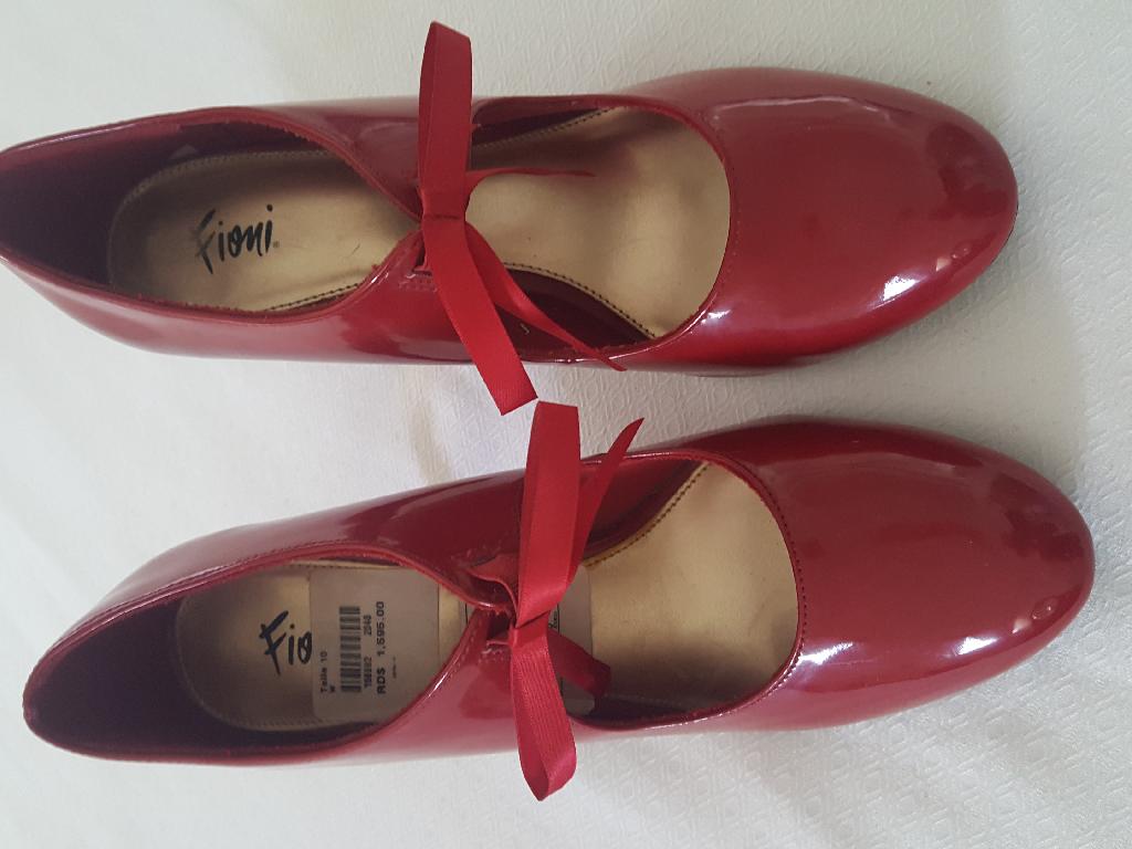 Venta zapatos rojo de mujer talla 10. en La Romana Foto 7163780-1.jpg