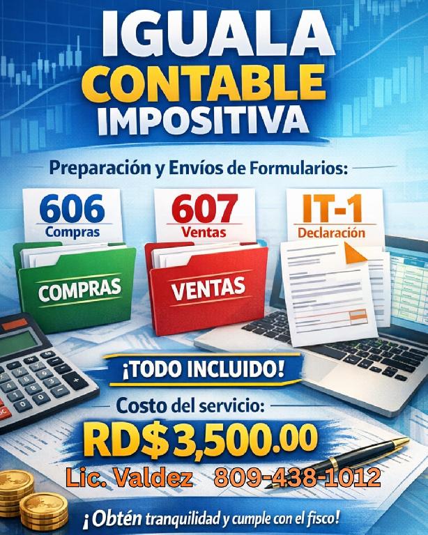 ???? Aún no has enviado tus formularios 606 607 o IT-1? Foto 7167413-2.jpg