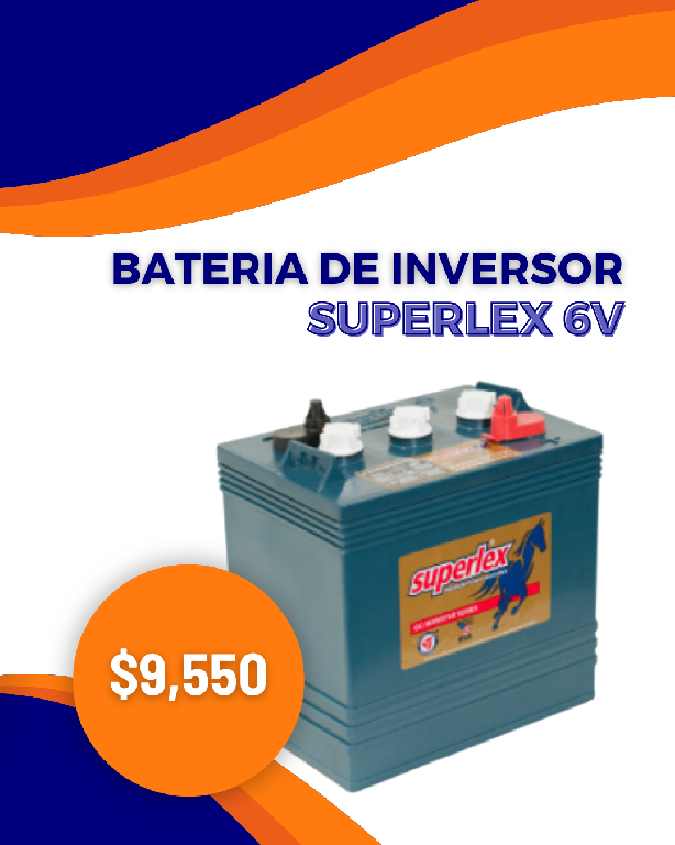Batería de inversor Superlex 6v Foto 7171839-1.jpg