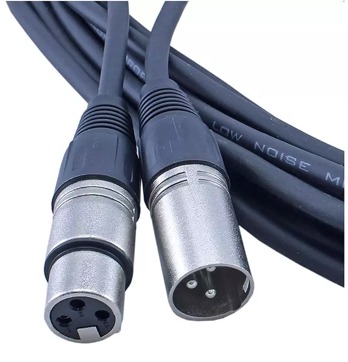 Cables de micrófonos XLR 10 pies/3 metros Foto 7174672-1.jpg
