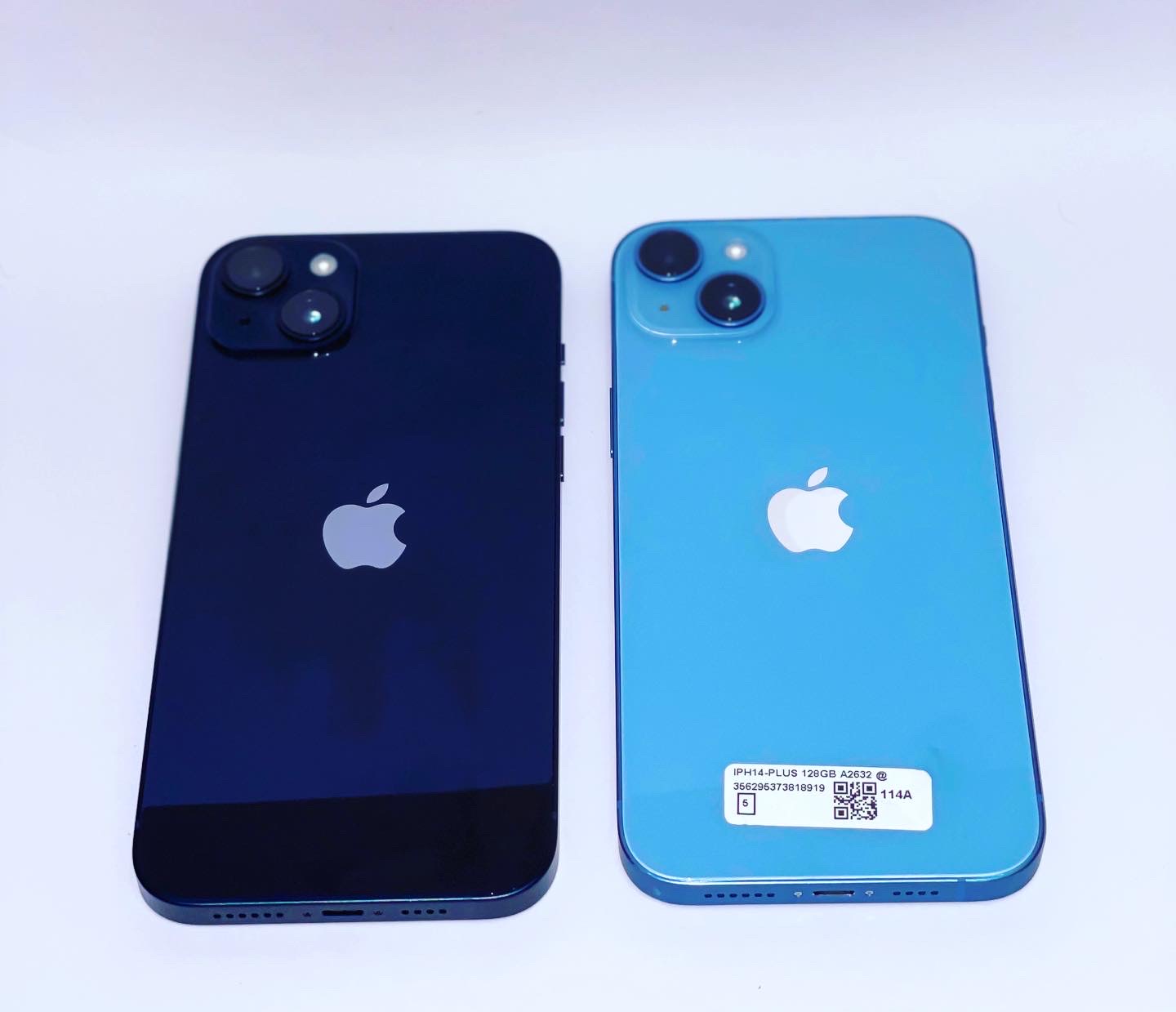 iPhone 14 Plus 128GB Azul Desbloqueado E-SIM + Reloj Genérico
