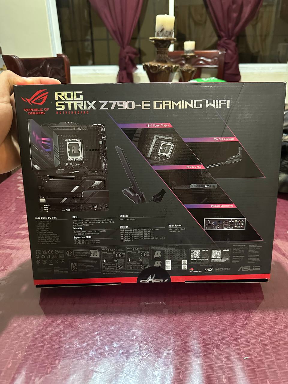 Asus Rog Strix z790-e Gaming Wifi Nuevo Sellado Foto 7174967-2.jpg