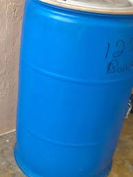Tanque de agua azul con su Tapa  en Santo Domingo Este Foto 7186070-1.jpg