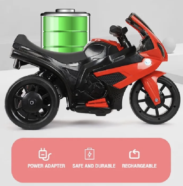 Motocicleta eléctrica para niños de tres ruedas recargable Foto 7188968-m1.jpg