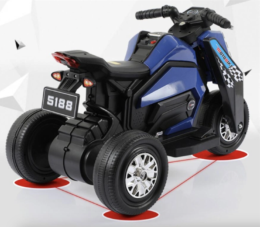 Motocicleta eléctrica para niños de tres ruedas recargable Foto 7188970-2.jpg