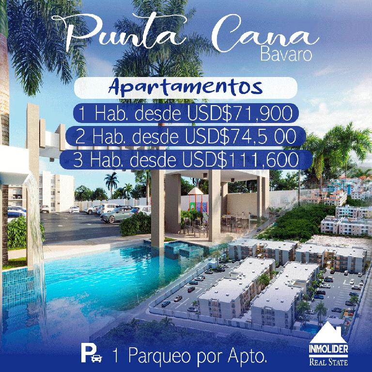 Proyecto de apartamentos en Plano en Punta Cana  Foto 7189391-1.jpg