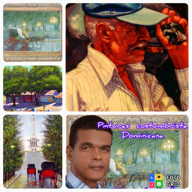 Pintor Dominicano cuadro Costumbrista Obra De Arte E.vidal Foto 7189546-10.jpg