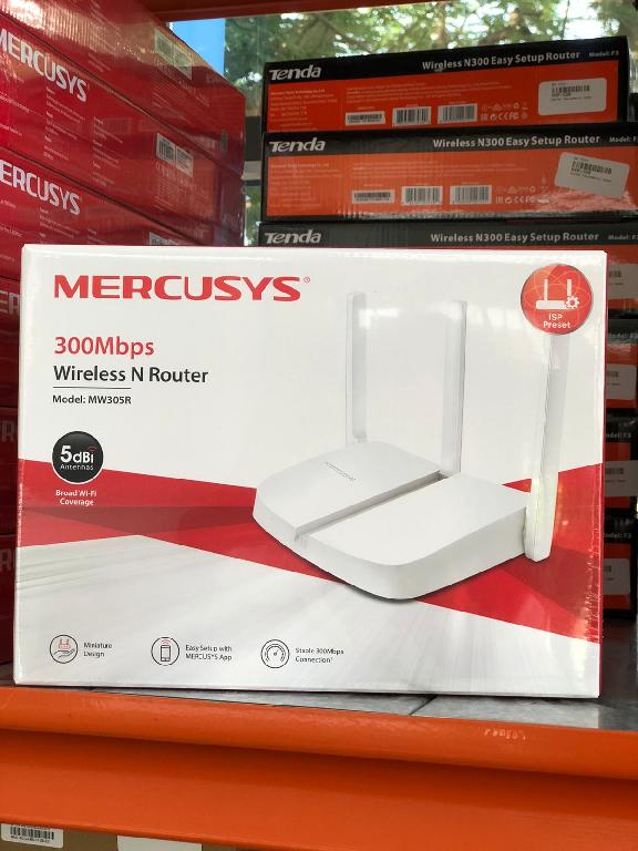 ROUTER INALAMBRICO MERCUSYS WIRELESS N MW305R 300MBPS Foto 7190762-1.jpg