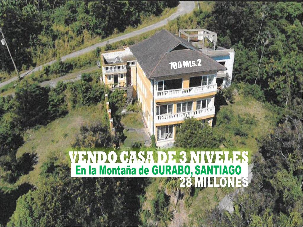 Vendo Casa de 3 Niveles en LA URB. ALTOS DE GURABO con la m Foto 7192964-1.jpg