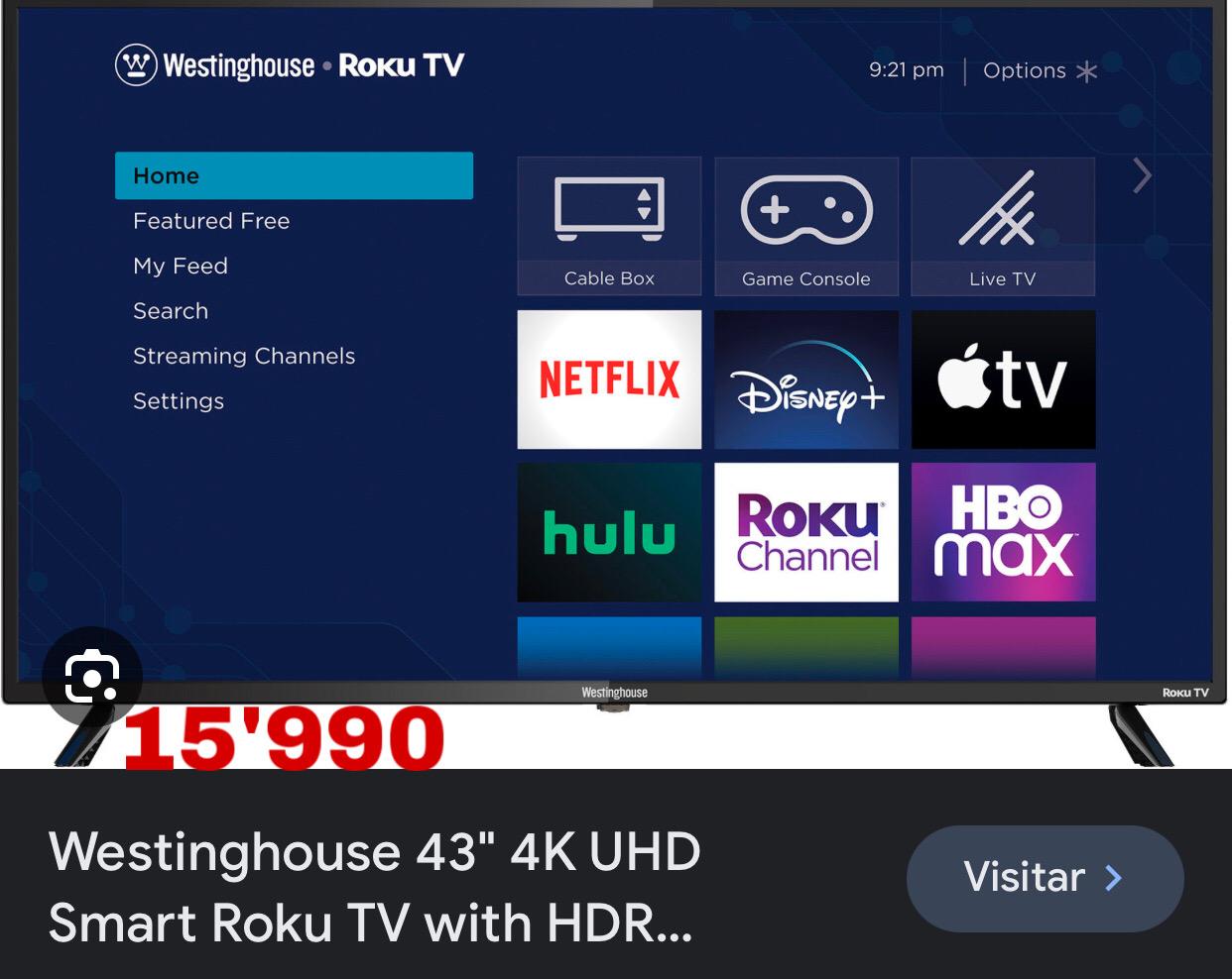 Tv Smart tv De 43’’ Roku en La Romana Foto 7193515-2.jpg