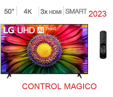 Televisor LG 50 Pulgadas Smart Tv 4K UHD Ai ThinQ - Con Control Magic