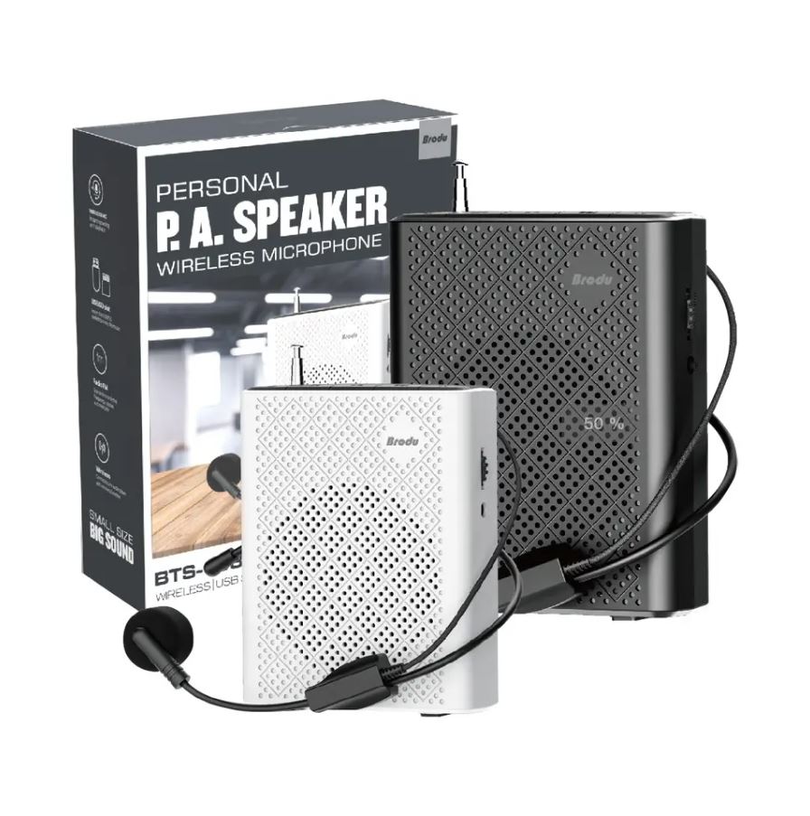 Bocina  Microfono BTS-1383 parlante para charlas maestros Foto 7197110-4.jpg