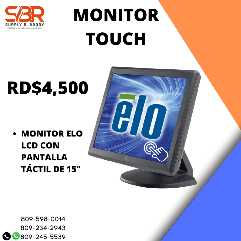 Monitor touch ELO 15 pulgadas Foto 7199663-1.jpg