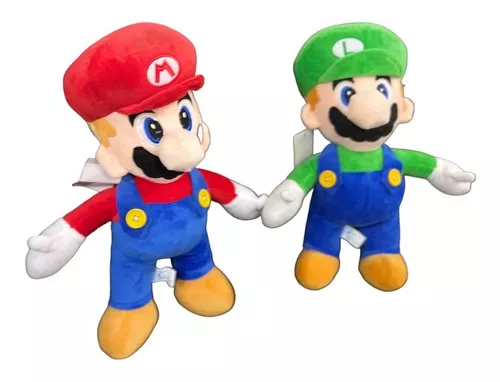 Peluche de Mario y Luigi gigante 65cm 25pulgadas regalo Foto 7200277-Z2.jpg