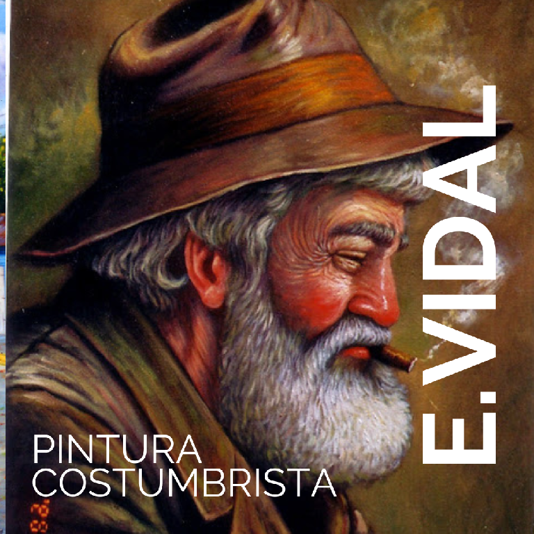 Pintor Dominicano cuadro Costumbrista Obra De Arte E.vidal Foto 7203584-3.jpg