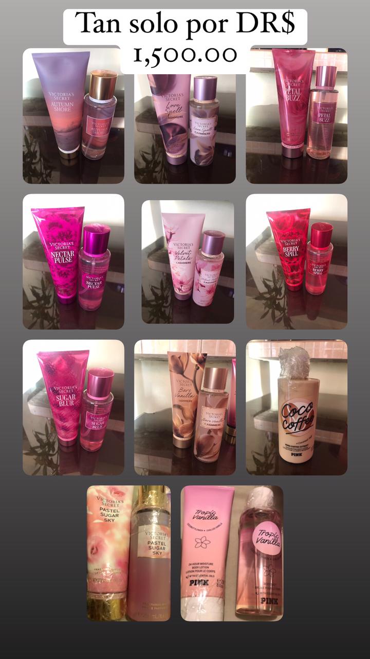 Set de crema y colonia originales Victoria Secret Pink y Bath and body Foto 7203733-2.jpg